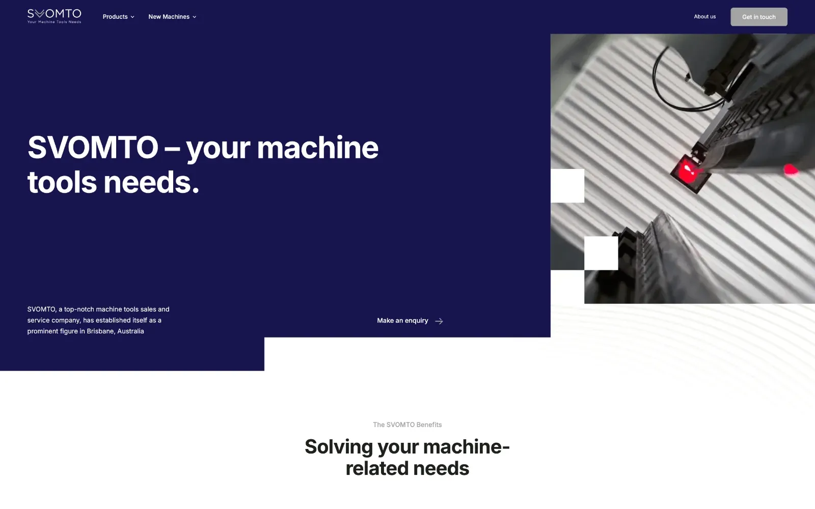 SVOMTO website screenshot